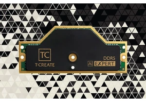  TeamGroup's LPDDR5X CAMM2 memory modules become the third consumer option for the new space-saving RAM standard — also tosses Expert AI branding in for good measure 