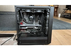  My PC won't shut off this ugly red RGB light — my motherboard has become my biggest aesthetic annoyance 