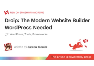 Droip: The Modern Website Builder WordPress Needed