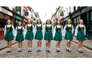 My Attempt at AI-Created Irish Dancers with Google Flow video
