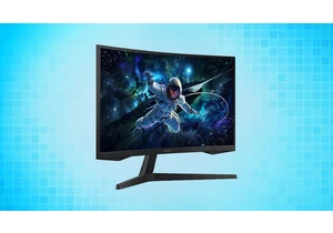 The 32-inch QHD Samsung Odyssey G5 G55C monitor drops to $209