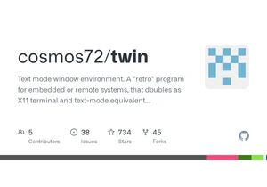 Twin – A Textmode WINdow Environment