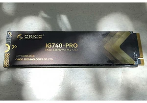 Orico IG740-Pro SSD review: An okay performer with cool extras