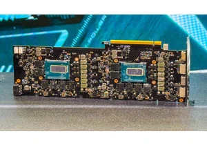 Intel just greenlit a monstrous dual-GPU video card with 48GB of RAM just for AI - and here it is