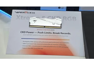 Patriot unveils world's first DRAMless PCIe 5.0 SSD and 9600MT/s DDR5 CUDIMM memory