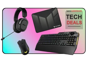 Kit out your kids with this Asus TUF Gaming keyboard, headset, mouse, and mouse pad combo bundle for under £90
