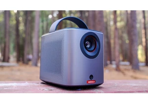 I Like to Watch TV on Camping Trips, and an iPad Doesn't Cut It, So I Pack This Portable Projector