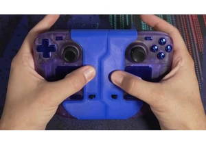 Someone turned a Steam Deck shell into a DIY PC controller using 3D-printed connectors — features dual touchpads and Nintendo Switch 2-esque split design