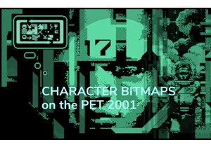 Character Bitmap Graphics on the Pet 2001