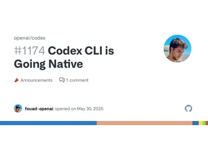 Codex CLI is going native