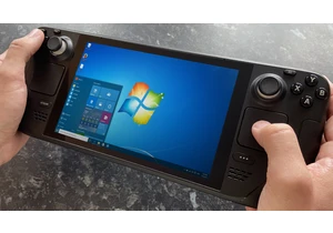 Windows 7 running natively on a Steam Deck is an affront to science — this tinkerer has Microsoft's OS booting in portrait mode