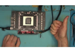 Dead RTX 5090 with a cracked PCB gets urgent surgery from repair wizard — tech casually reballs the core, replaces a memory chip twice, and runs more wires across its traces than the NSA