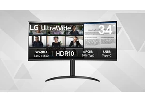 This fantastic curved LG ultrawide monitor now has 30% off