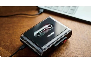 New portable cassette player comes loaded with modern features like Bluetooth, USB-C, and a rechargeable battery