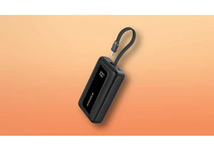 This Anker power bank with built-in USB-C cable is a steal at $13