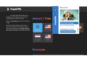  Popular VPN extension for Google Chrome is a security nightmare, screenshots every page users visit and sends them to anonymous developer — FreeVPN.One flagged over enormous privacy concerns 