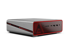 This is probably the best-looking mini PC with AMD's fastest AI CPU, and I wonder what THAT mysterious red rocket button will do