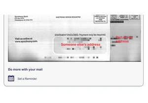 Occasionally USPS sends me pictures of other people's mail