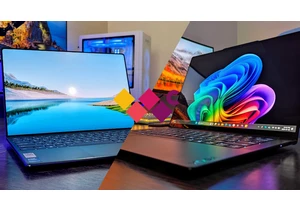 How does the Intel-powered Lenovo Yoga Slim 9i compare to the Yoga Slim 7x with Snapdragon X?