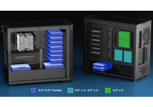 A workstation PC with 540TB storage is within reach — this tower case can hold up to 15 x 36TB Seagate HDDs