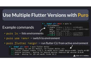 Use Multiple Flutter Versions with Puro