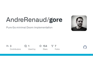 Show HN: Doom port to pure Go – Gore