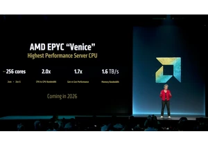 AMD EPYC Venice boasts 256 cores and bandwidth galore — next-gen server CPUs arrive in 2026