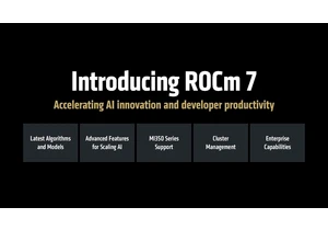 AMD unveils ROCm 7 — new platform boosts AI performance up to 3.5x, adds Radeon GPU support
