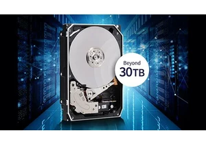  Toshiba demonstrates 30TB+ HDDs using HAMR and MAMR technologies — customer sampling scheduled for 2025 