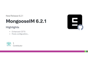 Mongoose IM 6.2.1 – Erlang Solutions robust, scalable and efficient XMPP server