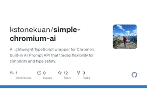Show HN: Simple wrapper for Chrome's built-in local LLM (Gemini Nano)
