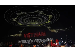 Watch more than 10,000 drones fly as one in a record breaking (and controversial) light show