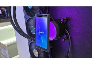 Hands-on with the Antec Vortex View — a wild AIO cooler with a screen that rotates a full 360 degrees