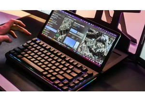 This mechanical keyboard thinks it’s a laptop — it even has a 13-inch touchscreen