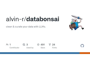 Show HN: Data Bonsai: a Python package to clean your data with LLMs