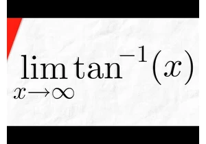 Limit of arctanx as x goes to Infinity | Calculus 1 Exercises