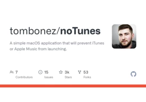 NoTunes is a macOS application that will prevent Apple Music from launching