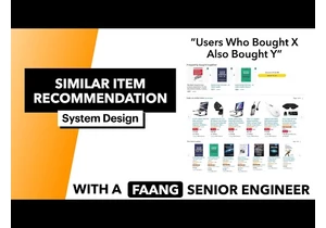 System Design: Amazon Similar Item Recommendation
