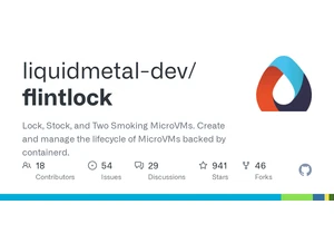Flintlock – Create and manage the lifecycle of MicroVMs, backed by containerd