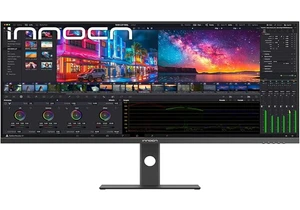 InnoCN takes aim at Apple with an affordable 40-inch 5K ultrawide monitor with factory calibration and a docking station