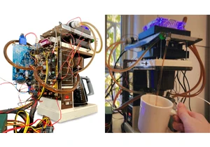  Inventor caffeinates liquid cooling with coffee-cooled Coffeematic PC — computer built on old 1980s appliance runs completely fine despite the hot drink running through its radiators 