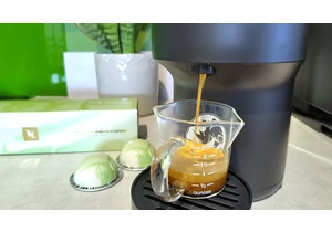 Nespresso's pistachio vanilla coffee capsules are delicious over ice, and I can't stop drinking them