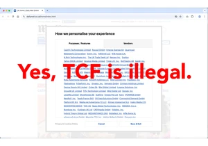 EU ruling: tracking-based advertising [...] across Europe has no legal basis