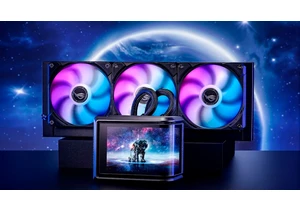 Asus' costly AMOLED liquid cooler suffers from cooling degradation — company offers replacements for affected units