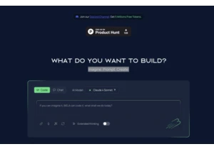 What Do You Want to Build?