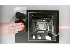 This new SSD will literally self destruct if you push the big red button it comes with — Team Group posts video of data destruction in action