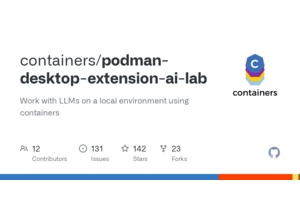 Large Language Models in Containers Locally with Podman AI Lab