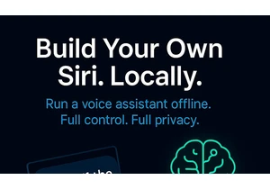 Build your own Siri locally and on-device