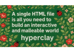 Web apps in a single, portable, self-updating, vanilla HTML file