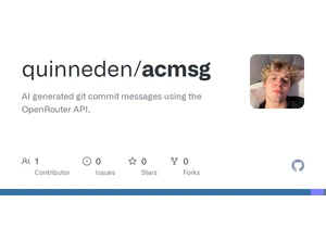 Show HN: acmsg (automated commit message generator)